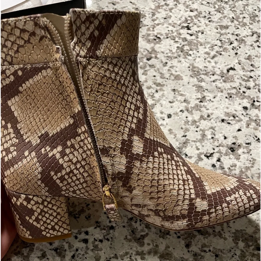 Lauren Ralph Lauren snake print Boots. - Picture 10 of 17